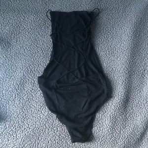 Brandy Melville open back bodysuit